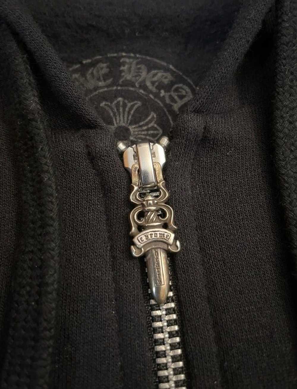 Chrome Hearts Chrome Hearts HorseShoe Zip Up Ther… - image 3