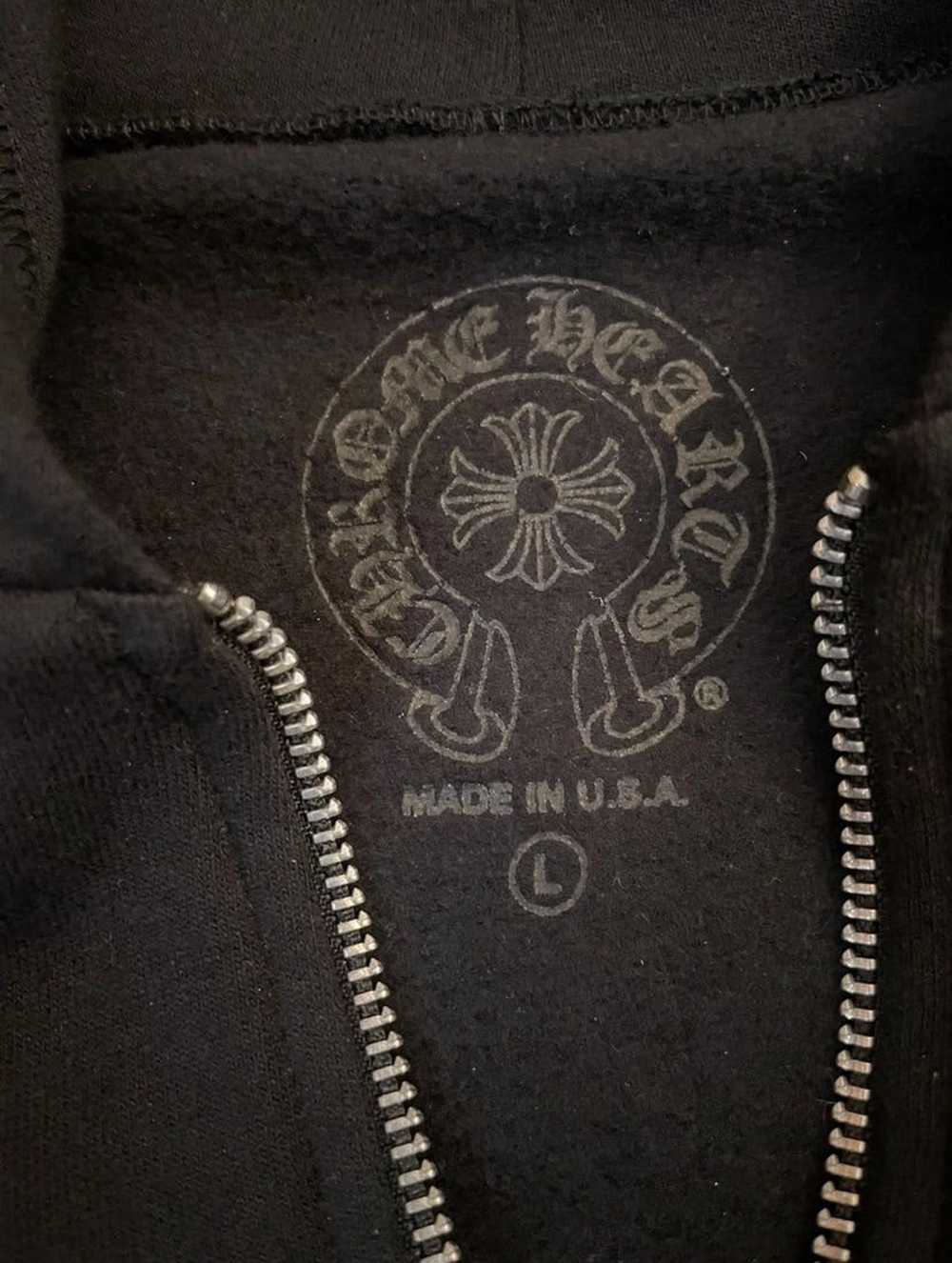 Chrome Hearts Chrome Hearts HorseShoe Zip Up Ther… - image 4