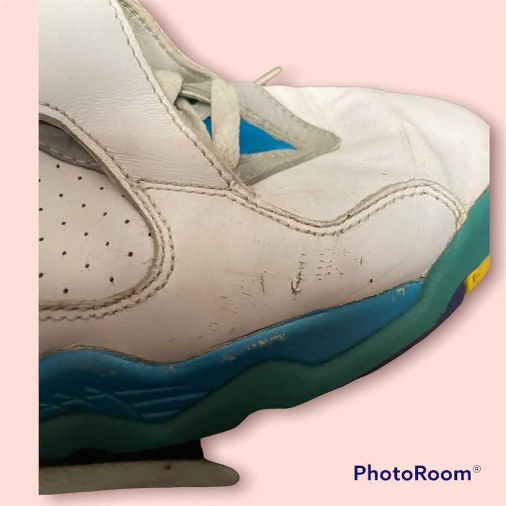 Jordan Brand × Nike Jordan 8 “White aqua” - image 3