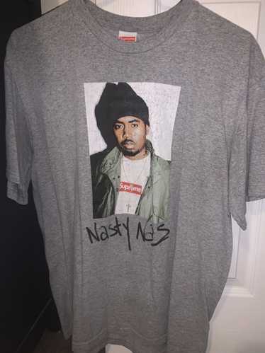 Supreme Supreme Nasty Nas Tee White Size M - Gem