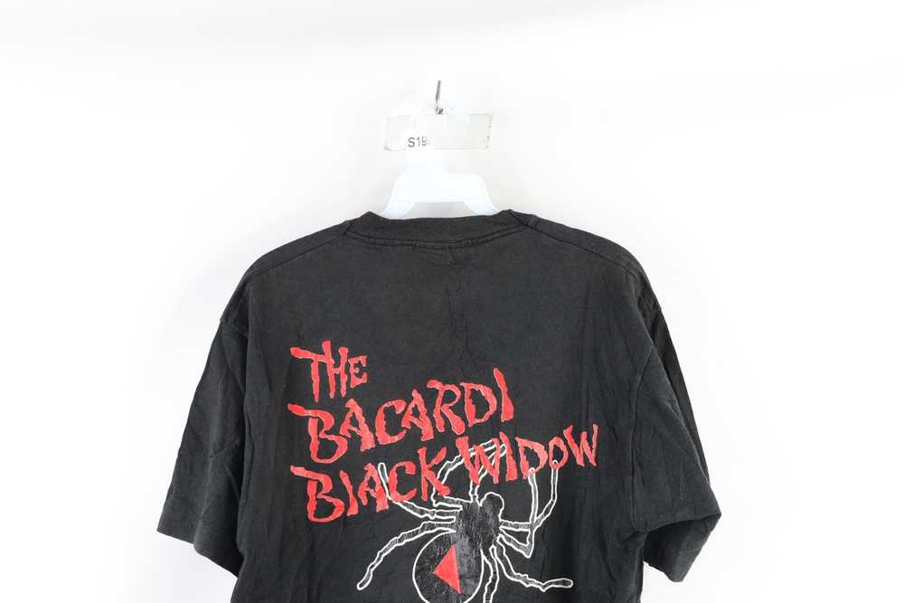 Vintage Vintage 90s Out Bacardi Black Rum Spider … - image 8