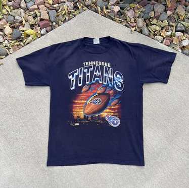 Vintage Tennessee Titans NFL AFC Champions T-Shirt 1999 Sz Xxl