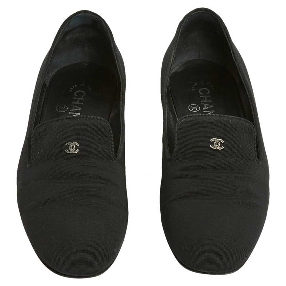 Chanel Slippers/Ballerinas Leather in Black - image 1