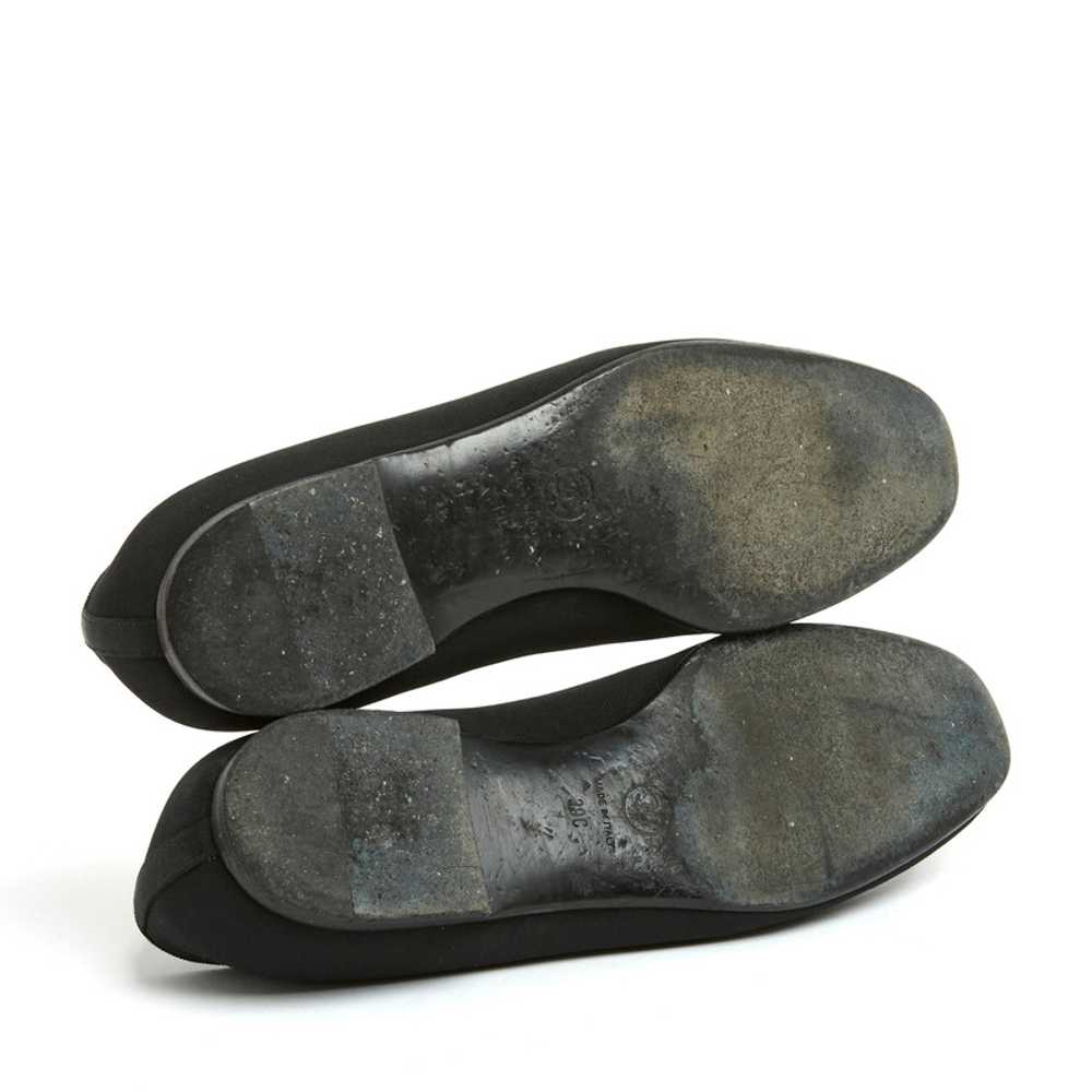 Chanel Slippers/Ballerinas Leather in Black - image 5