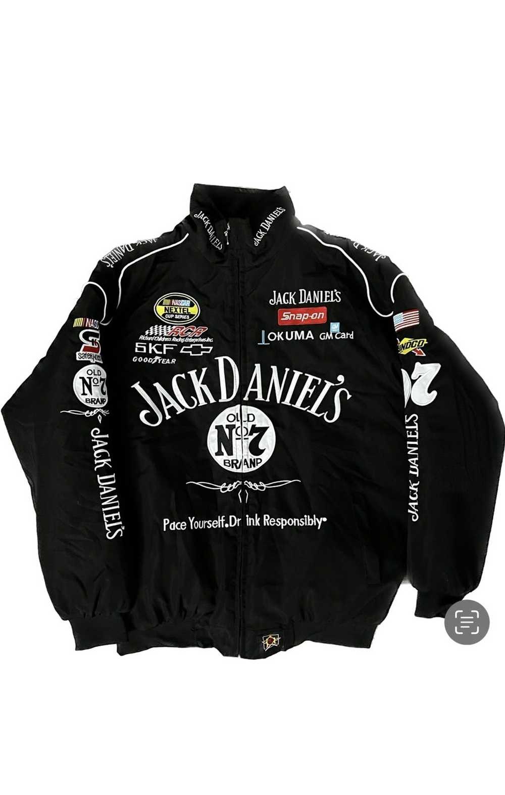 Racing × Vintage Formula1 Nascar Bomber Jacket - Gem