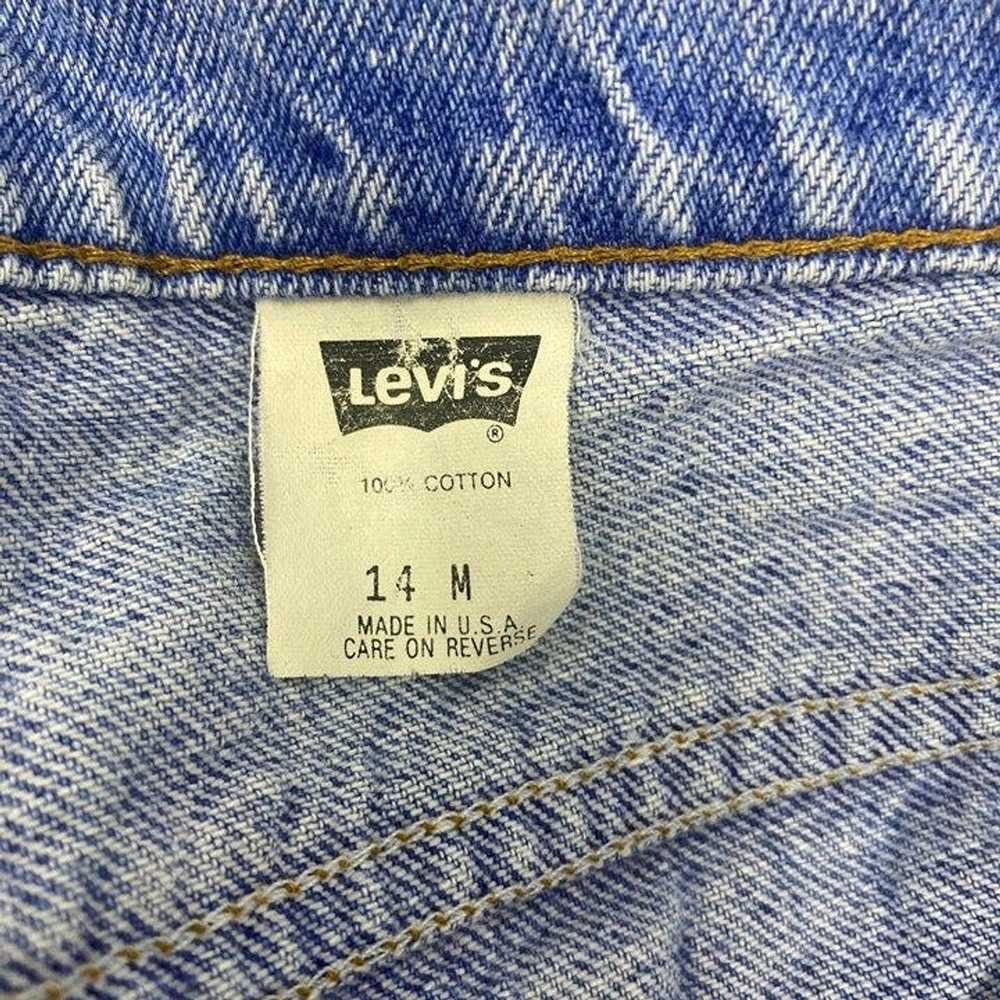 Levi's Vintage Levis 16550-4820 Jeans Size 14W Ma… - image 4