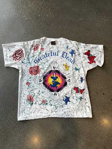 Music Vintage Tie-Dye The Grateful Dead Tee Shirt 1991 Size XL Made in USA