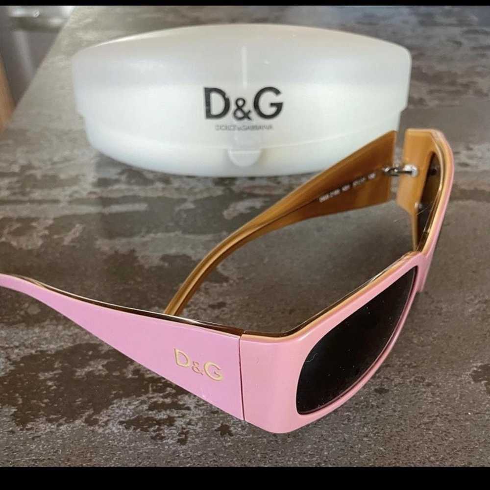 Dolce & Gabbana dolce and gabbana pink 2185 sungl… - image 4