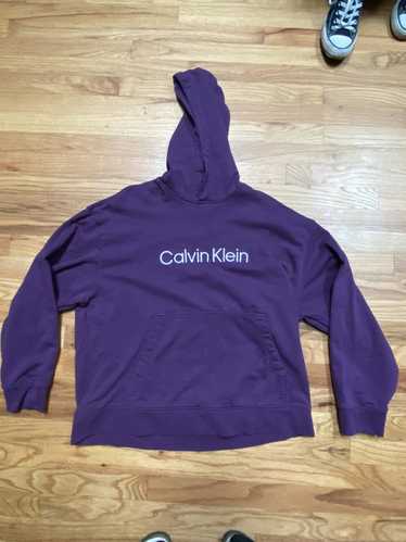 Calvin Klein Purple Logo Hoodie