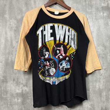 The Who '1982 American Tour' Vintage Baseball Tee – Classic Rock Couture