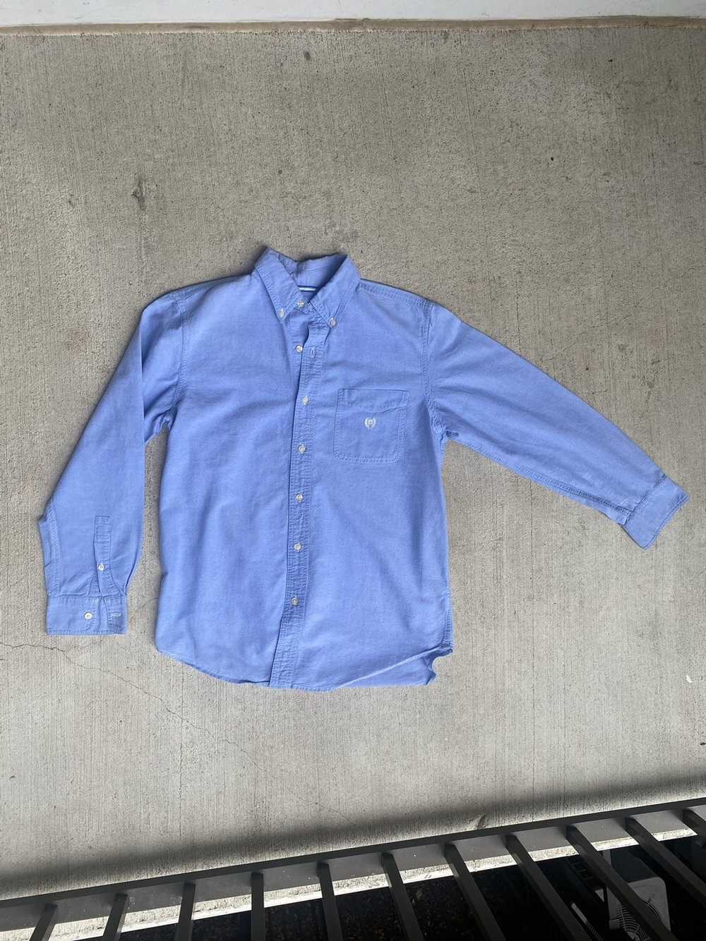 Chaps Chaps Blue Button Up - image 1