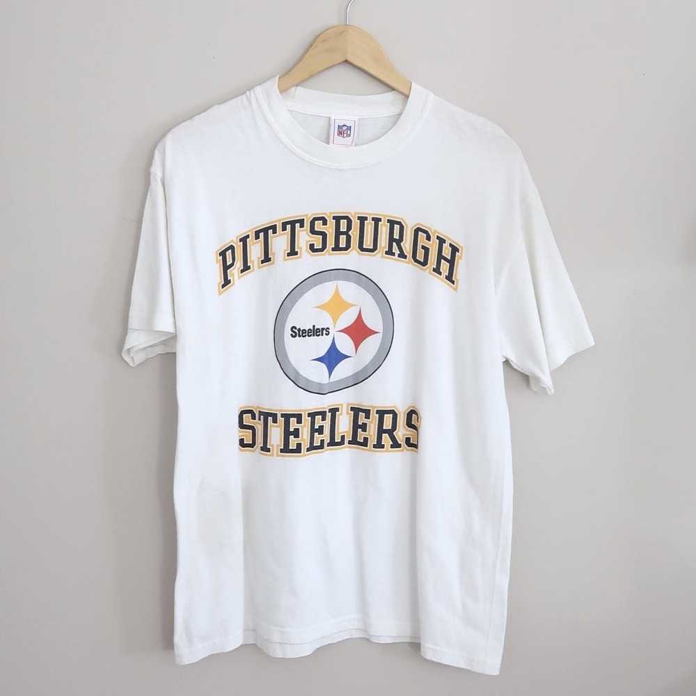 Vintage Pittsburgh Steelers Men of Steel Shirt Size Large – Yesterday's  Attic