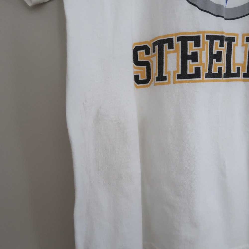 Vintage 00s Yellow Pittsburgh Steelers NFL Team Apperal Hoodie - 6X-Large  Cotton– Domno Vintage