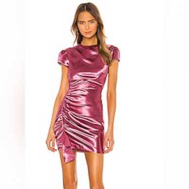 Cinq a sept Cinq a Sept Natalia mini dress in pin… - image 1