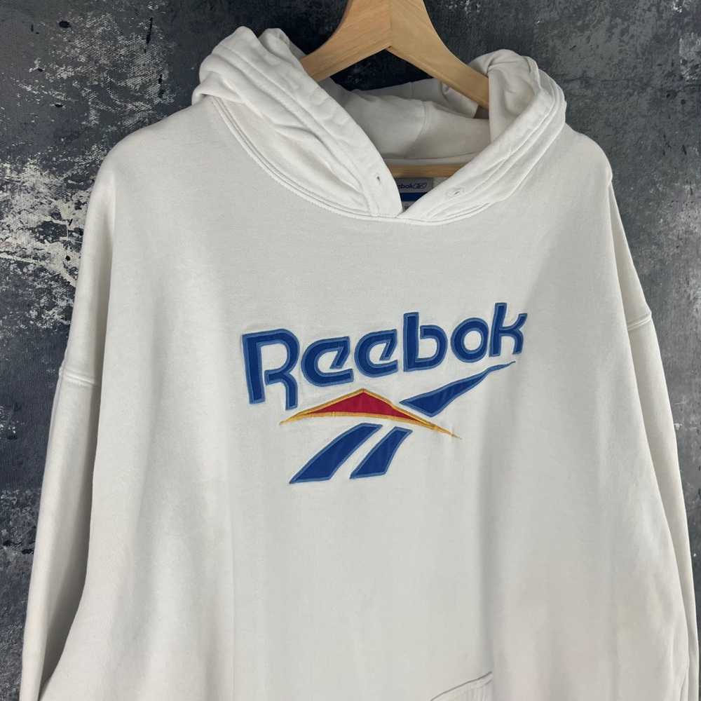 Reebok × Vintage Vintage 90’s Reebok hoodie - image 2