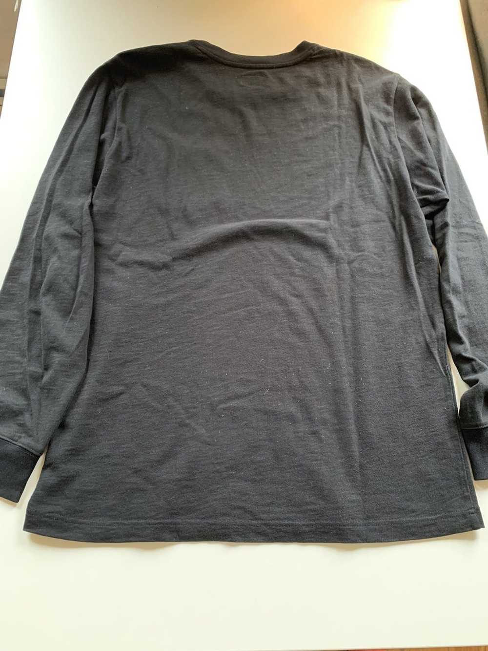 Supreme Supreme L/S Pocket Tee Black Sz M FW13 - image 4