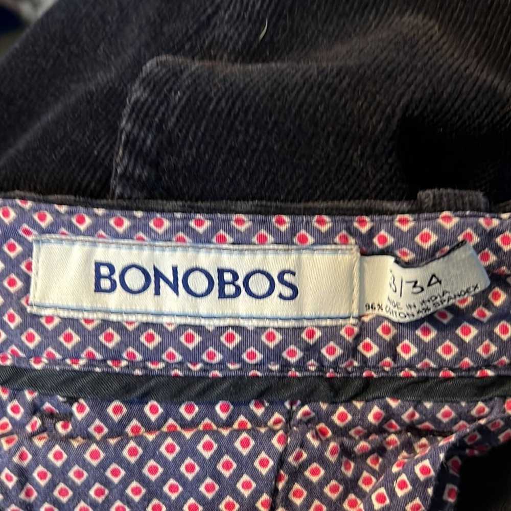 Bonobos Bonobos Mens Corduroy Boot Cut Navy Pants… - image 5