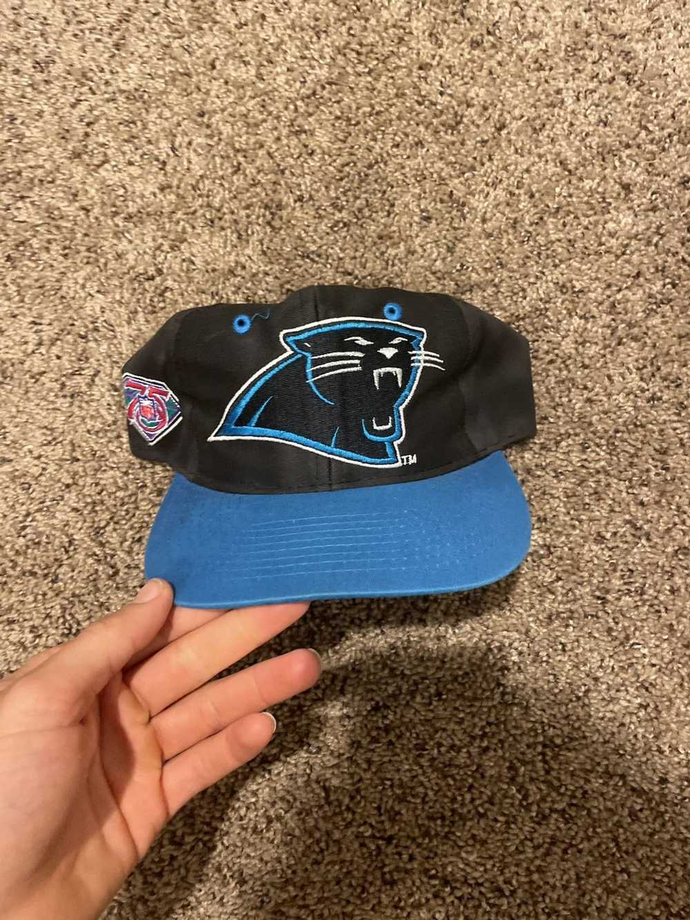 Carolina Panthers Sports Specialties Grid NFL Pro Line Vintage Snapback Cap  Hat