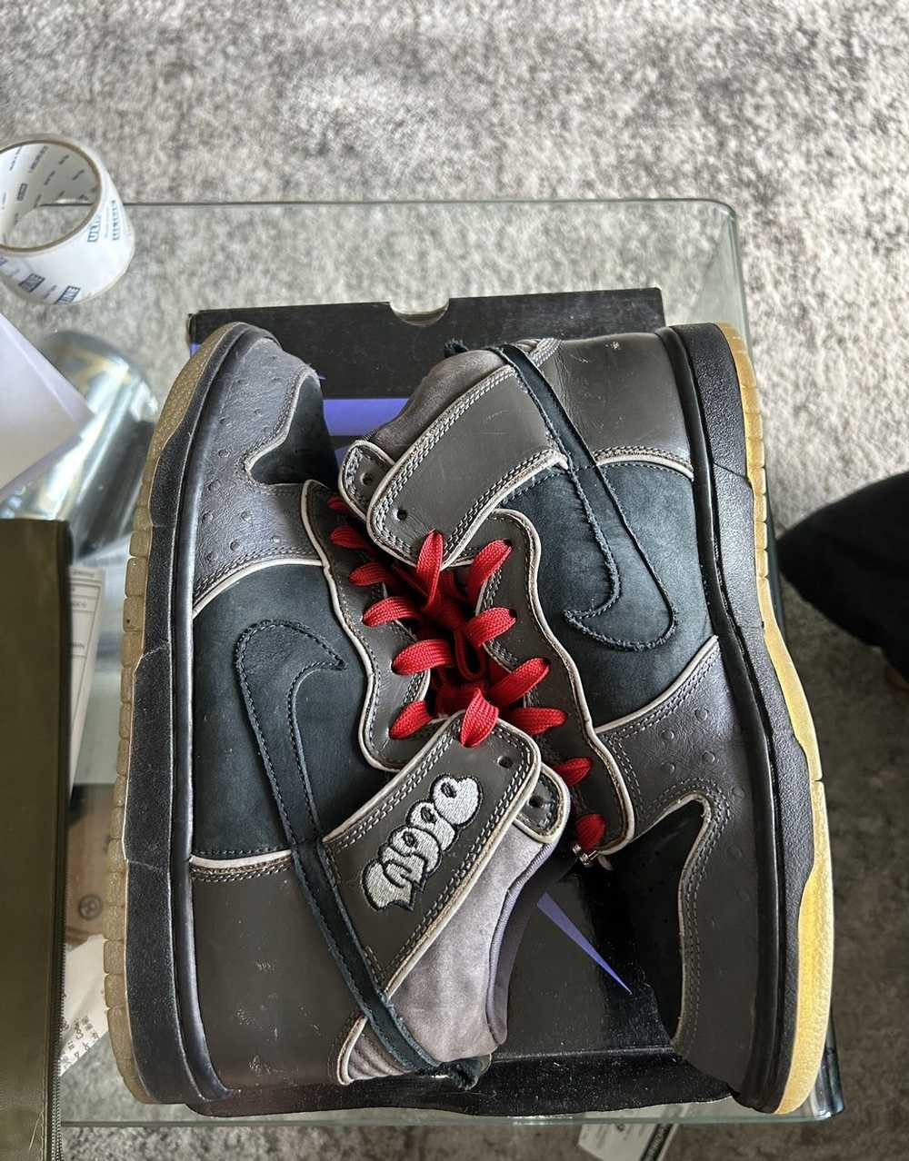 mf doom nike dunk high