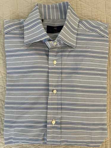 Etro Horizontal Stripe Spread Collar Shirt