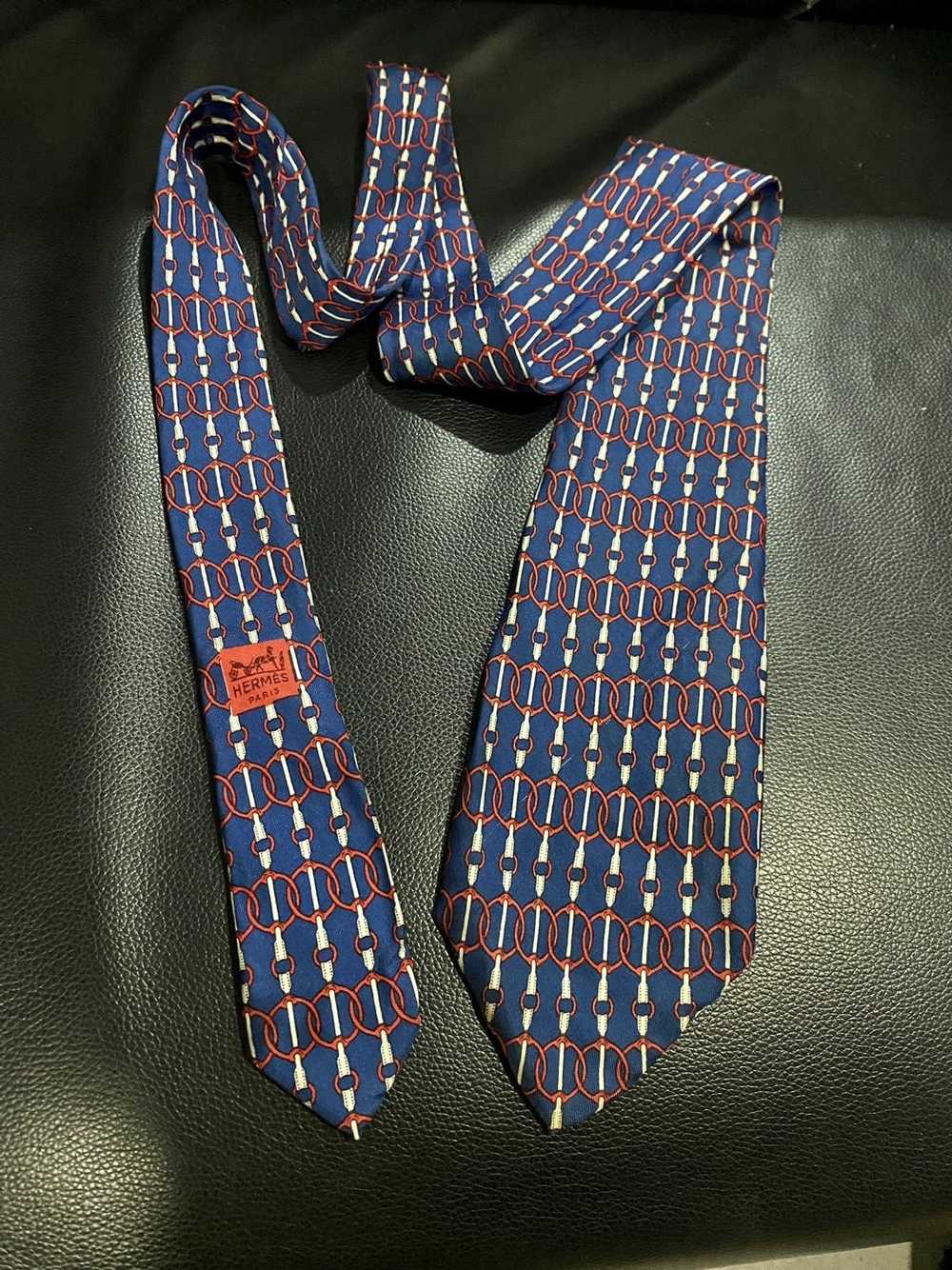 Hermes × Luxury hermes neck tie - Gem