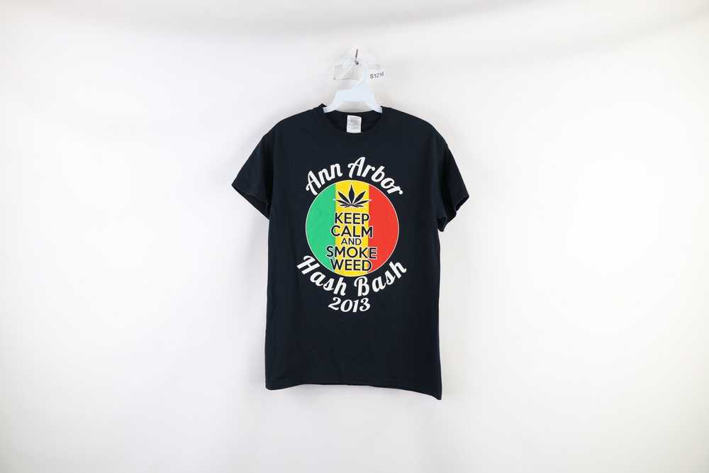 Vintage Y2K 2013 Hash Bash Ann Arbor Short Sleeve… - image 1