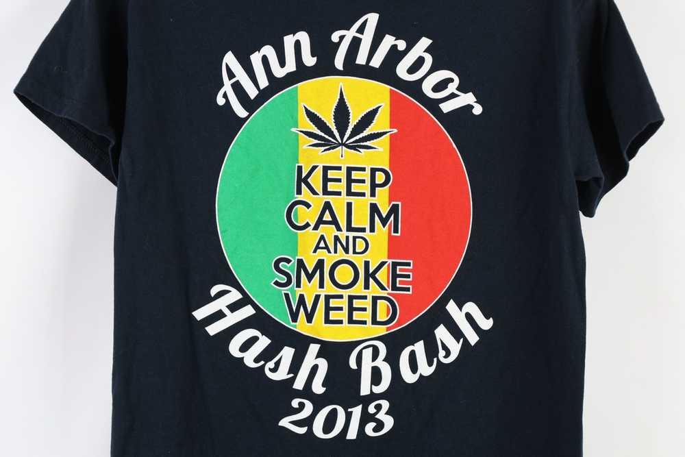 Vintage Y2K 2013 Hash Bash Ann Arbor Short Sleeve… - image 4