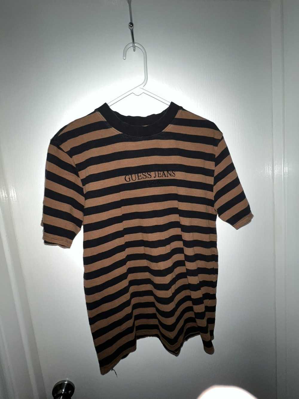 Guess × Vintage Vintage Guess Striped Tee - image 1