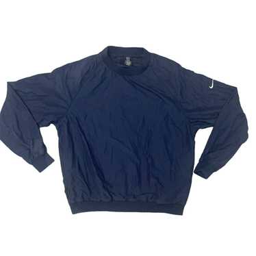 Nike Vintage Nike Jacket XL Navy Pullover Windbre… - image 1