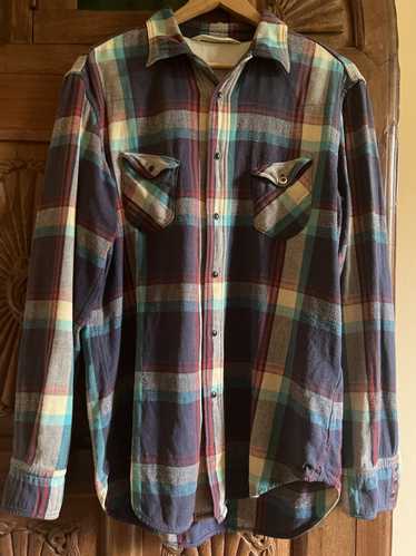45rpm 45rpm western flannel shirt