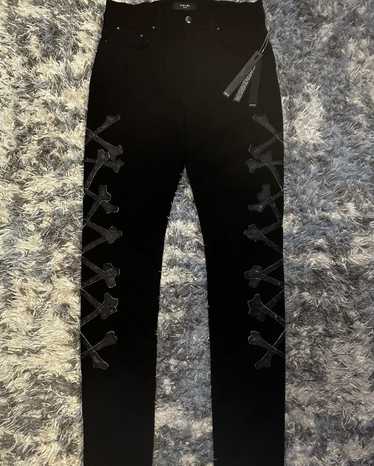 Mike amiri best sale jeans black