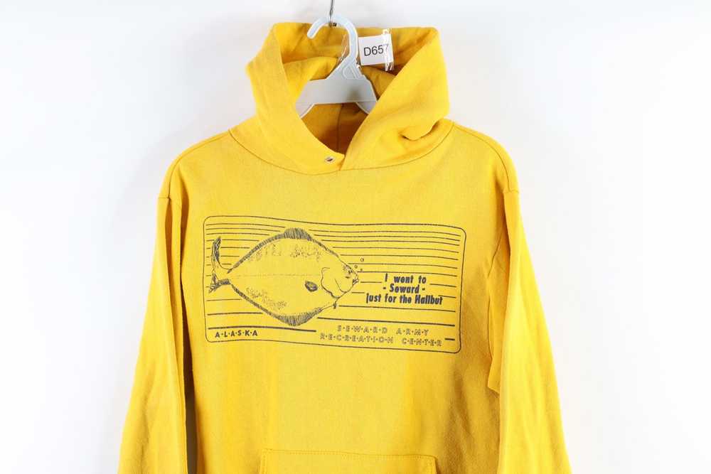 Vintage Vintage 80s Spell Out Alaska Halibut Fish… - image 2