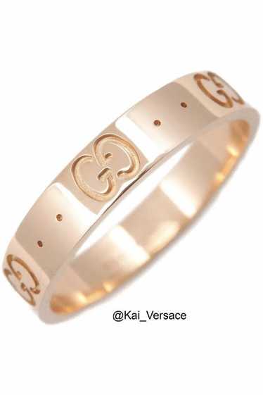 Gucci Gucci 18k Rose Gold Icon Ring