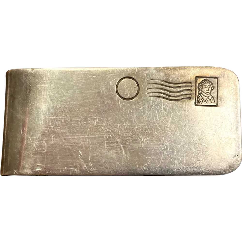 Rare Walter Lampl Sterling Money Clip Made in Mex… - image 1