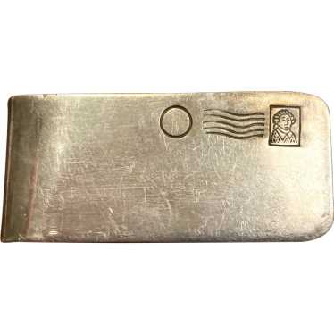 Rare Walter Lampl Sterling Money Clip Made in Mex… - image 1