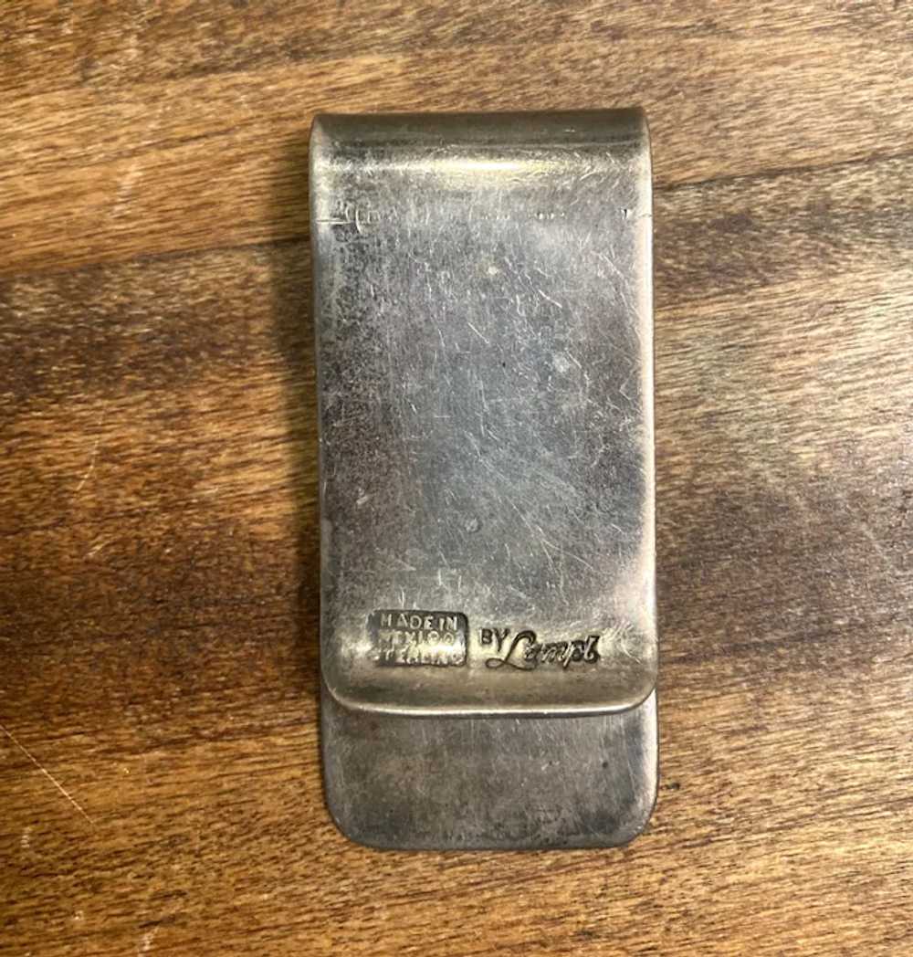 Rare Walter Lampl Sterling Money Clip Made in Mex… - image 3
