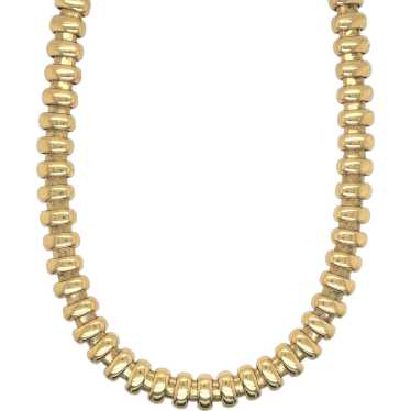 French 18K Yellow Gold Necklace