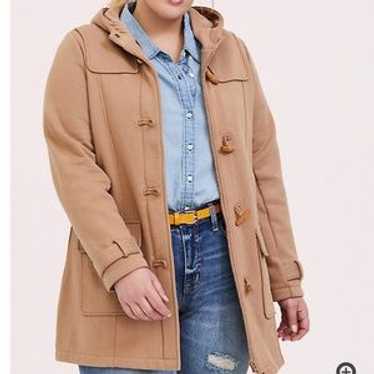 T O R R I D Camel Duffle Toggle Coat - image 1