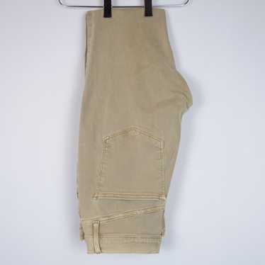 Free People - Free People beige skinny denim pants - image 1