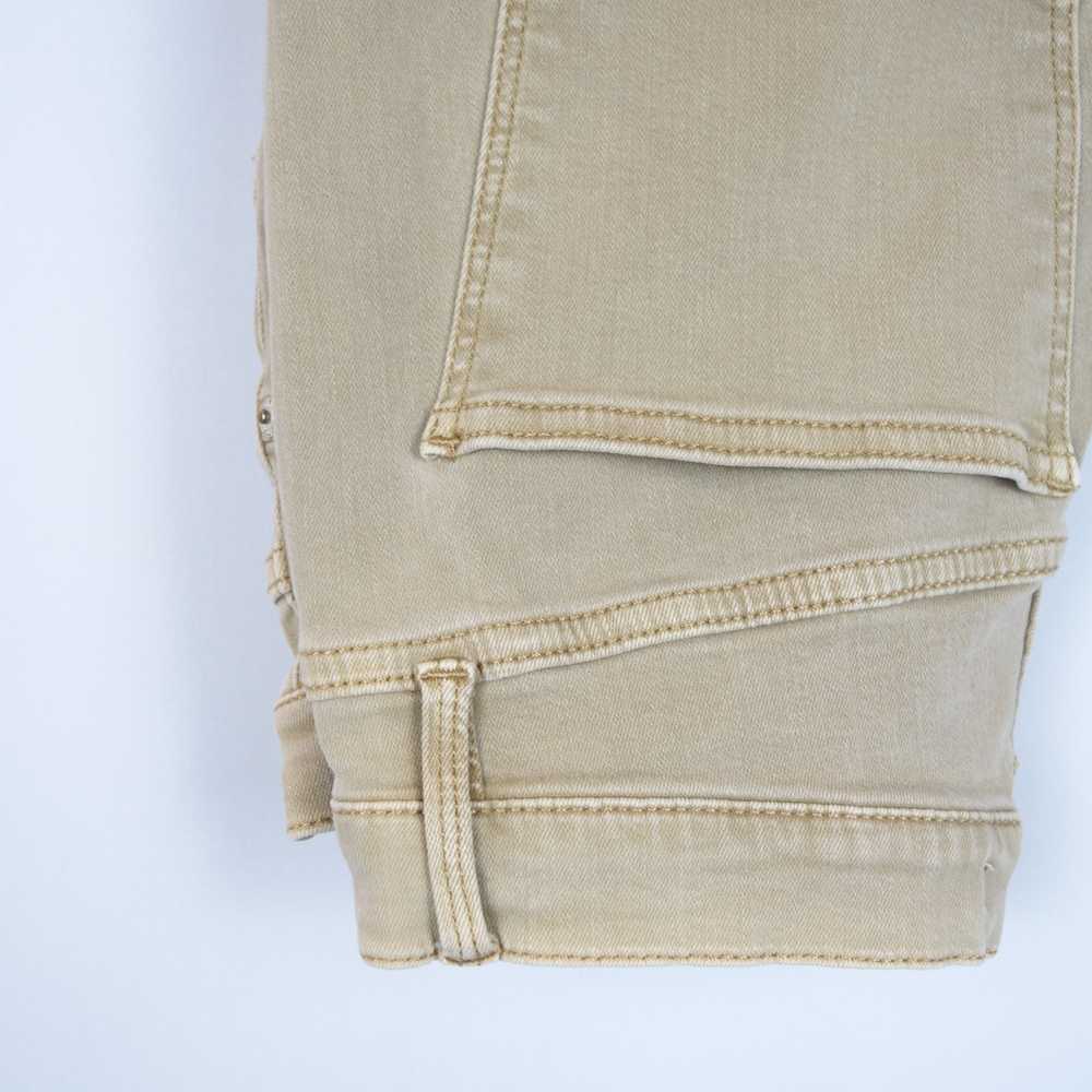 Free People - Free People beige skinny denim pants - image 3