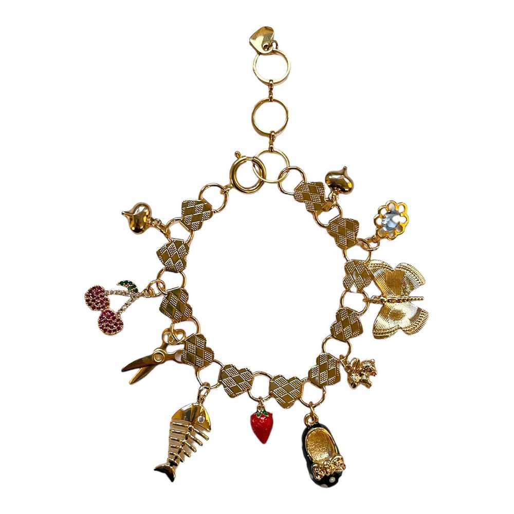 Gold Custom Charm Bracelet - image 1