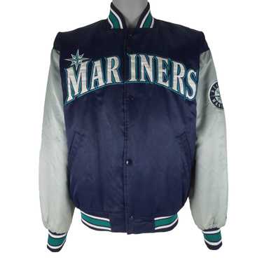 Vintage RARE Seattle Mariners satin jacket by Starter - M -  VintageSportsGear