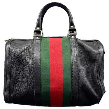 Gucci Boston leather handbag - image 1