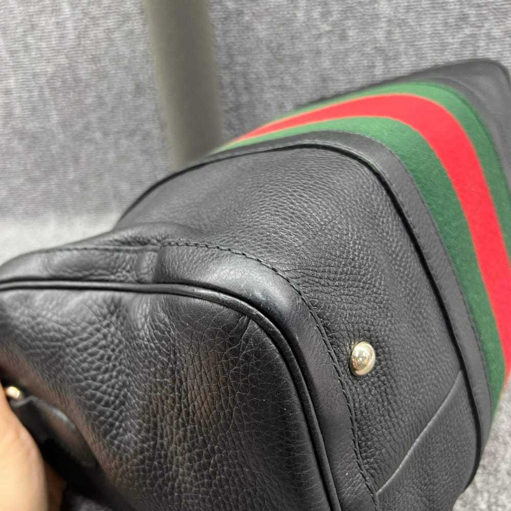 Gucci Boston leather handbag - image 3