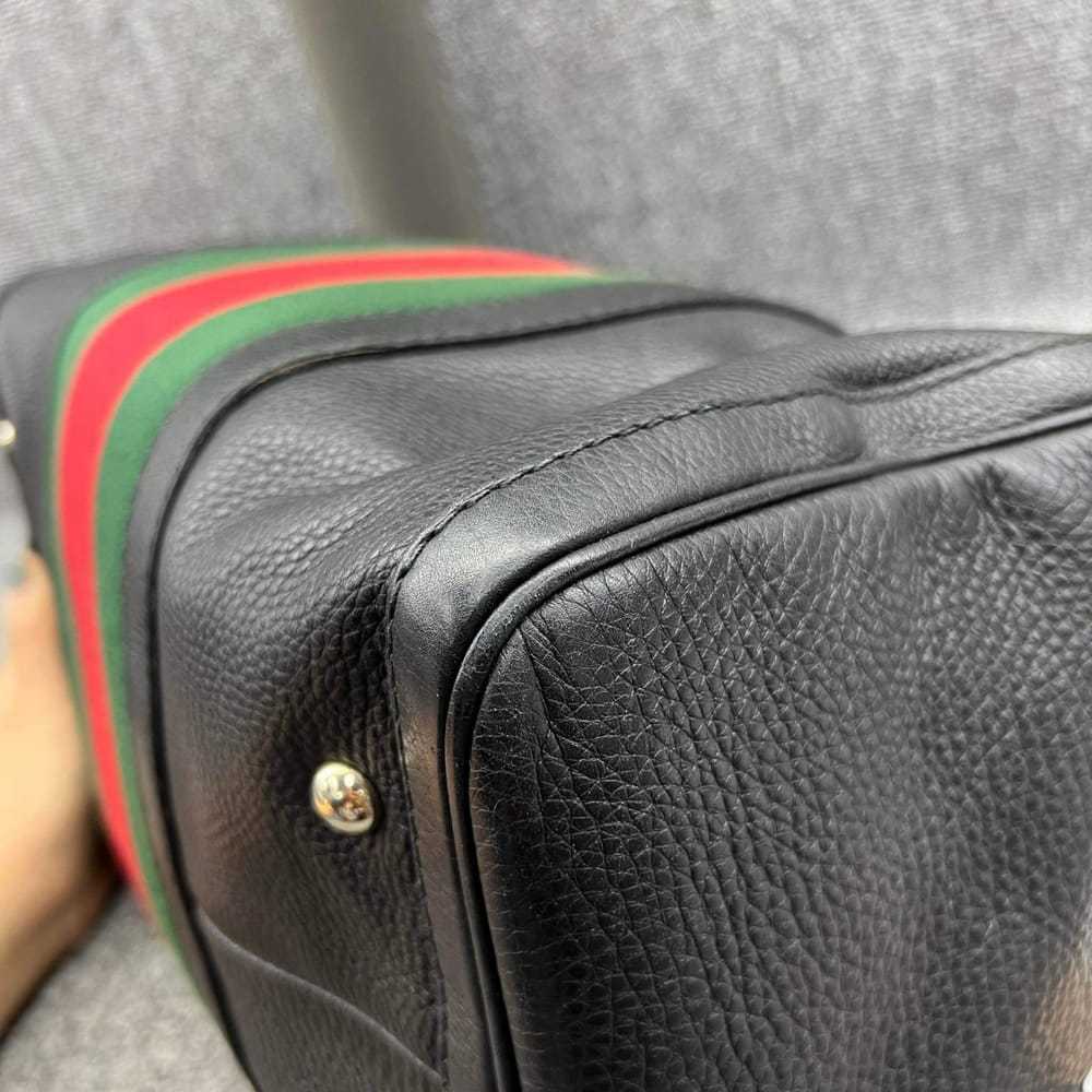 Gucci Boston leather handbag - image 4