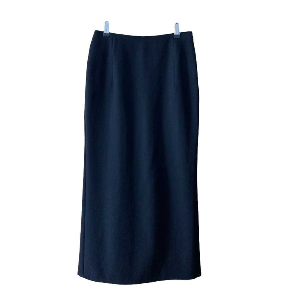 Yohji Yamamoto Wool mid-length skirt - image 4
