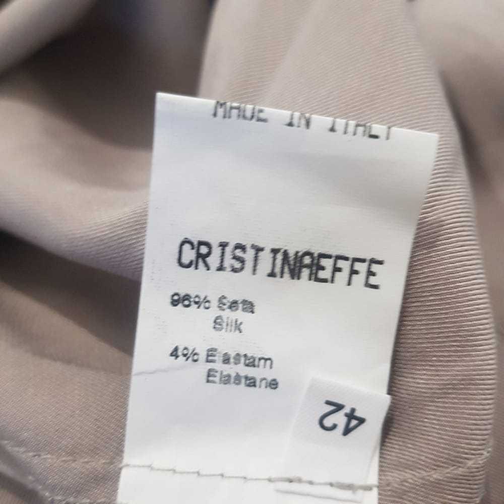 Cristinaeffe Silk mid-length dress - image 3