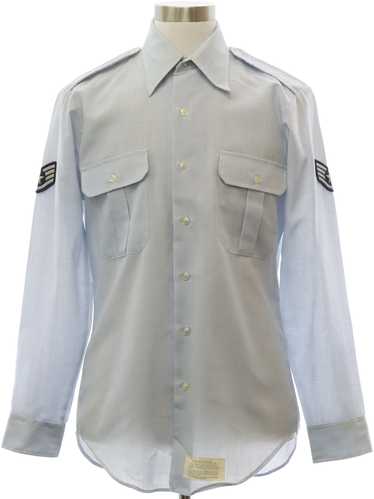 1980's Creighton Mens Airforce Military Shirt