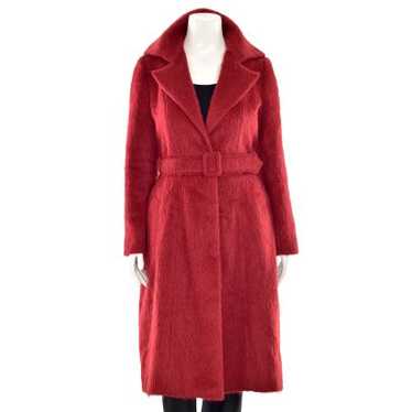 Oscar de la Renta Alpaca Wool Mid-Length Coat in … - image 1