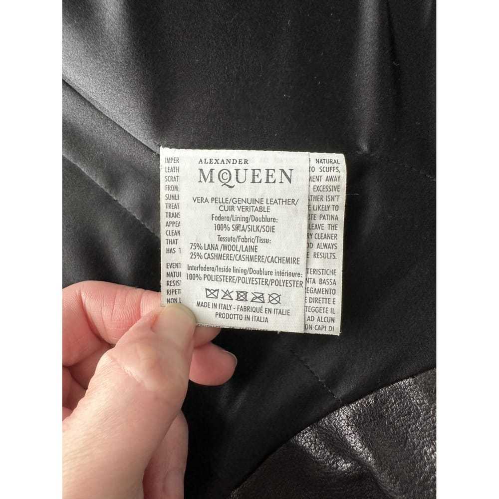 Alexander McQueen Leather biker jacket - image 9